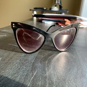 Black Cat Eye Sunglasses